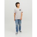 JACK & JONES Junior Crew Neck T-shirt - Moonbeam