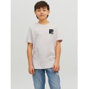 JACK & JONES Junior Crew Neck T-shirt - Moonbeam