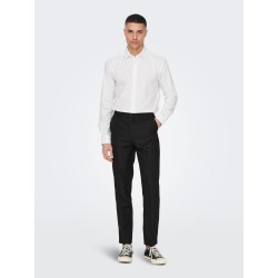 ONLY & SONS Andy Slim Fit Skjorte - Hvid