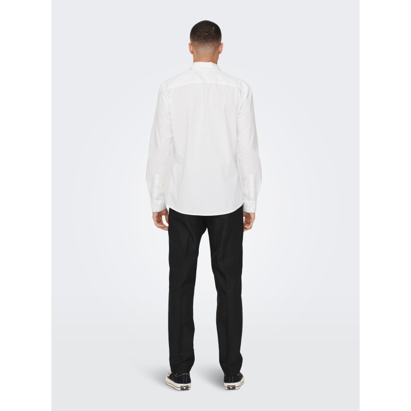 ONLY & SONS Andy Slim Fit Skjorte - Hvid