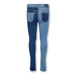 KIDS ONLY Blush Skinny 2Tone Jeans - Medium Blue Denim