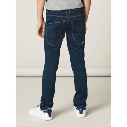 NAME IT Kids Slim Sweat Jeans - Dark Blue Denim