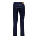 ONLY & SONS Loom Slim Denim Jeans - Dark Blue Denim