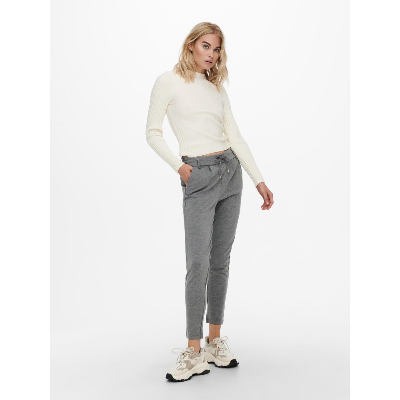 ONLY Poptrash Bukser - Medium Grey Melange