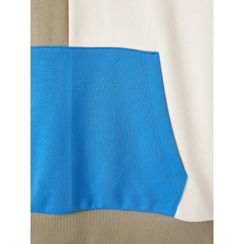 LMTD Tray Langærmet Sweatshirt M. Hood - Silver Sage