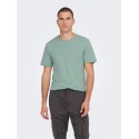ONLY & SONS Onsmatt Langy Kortærmet Tee - Chinois Green
