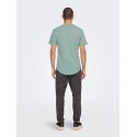 ONLY & SONS Onsmatt Langy Kortærmet Tee - Chinois Green