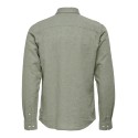 ONLY & SONS Caiden Solid Linen Skjorte - Swamp