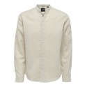 ONLY & SONS Skjorte Med Kinakrave - Moonstruck