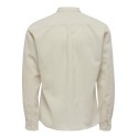 ONLY & SONS Skjorte Med Kinakrave - Moonstruck
