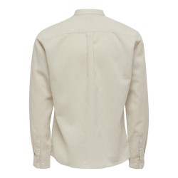 ONLY & SONS Skjorte Med Kinakrave - Moonstruck
