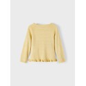 NAME IT Fenise Langærmet Knit Card - Pineapple Slice