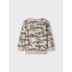 NAME IT Mini Damian Sweatshirt - Humus