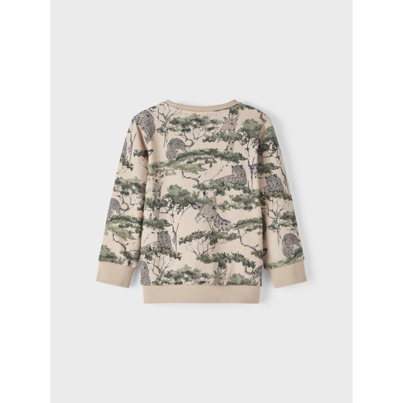 NAME IT Mini Damian Sweatshirt - Humus