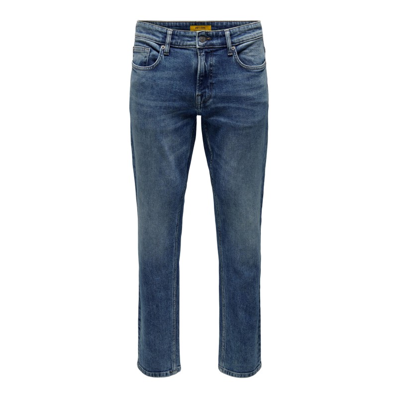 ONLY & SONS Weft Denim Jeans - Medium Blue Denim