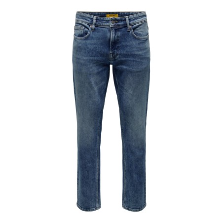 ONLY & SONS Weft Denim Jeans - Medium Blue Denim