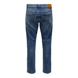 ONLY & SONS Weft Denim Jeans - Medium Blue Denim