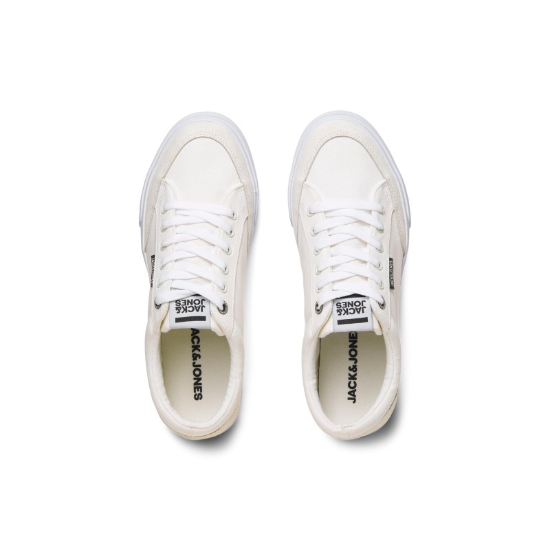 JACK & JONES Grant Canvas Sneakers - Hvid