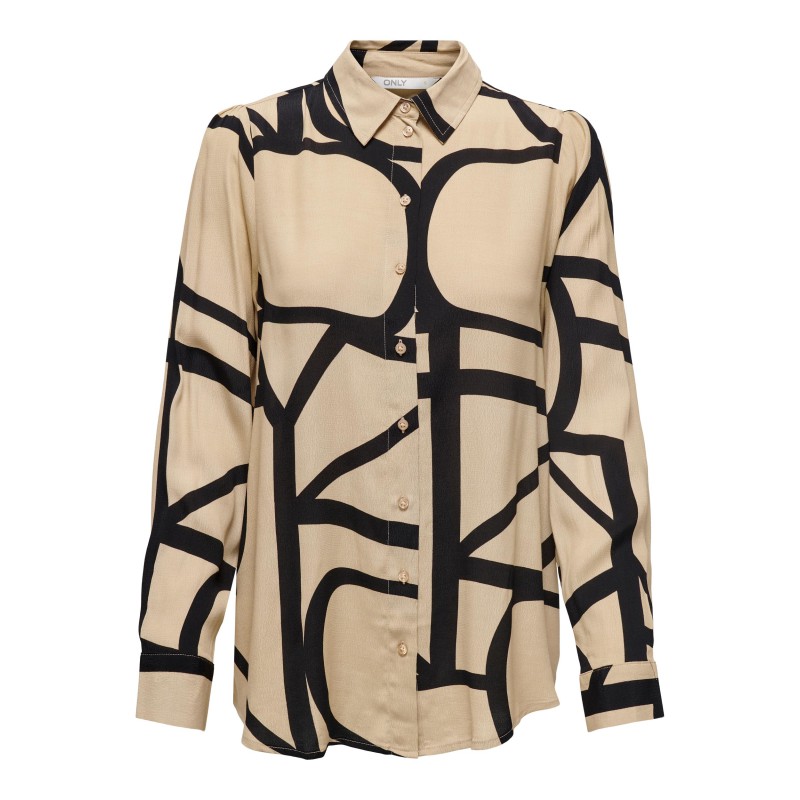 ONLY Ava Oversized Skjorte - Nomad