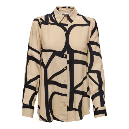 ONLY Ava Oversized Skjorte - Nomad
