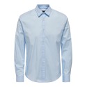 ONLY & SONS Andy Slim Fit Skjorte - Cashmere Blue