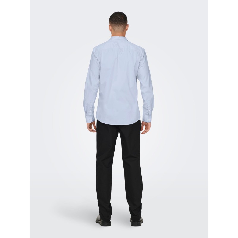 ONLY & SONS Andy Slim Fit Skjorte - Cashmere Blue