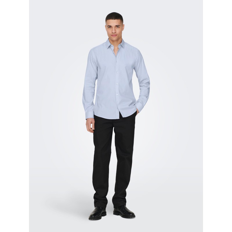 ONLY & SONS Andy Slim Fit Skjorte - Cashmere Blue