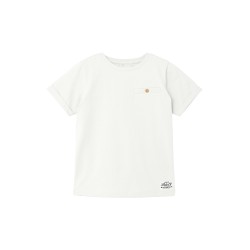 NAME IT Nkmvincent Kortærmet Top F - Bright Hvid