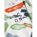 NAME IT Kids Darkan Løs Sweatshirt - Bright White