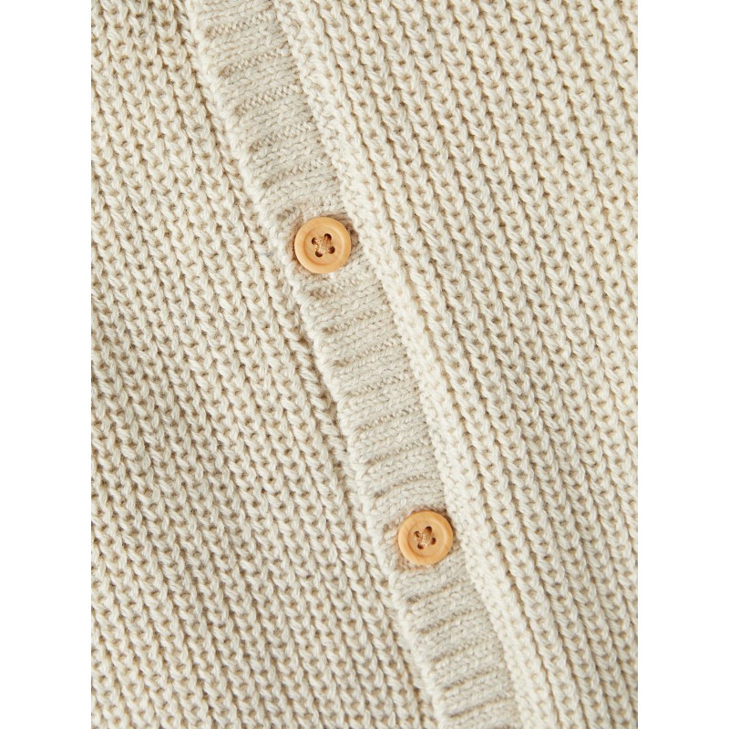 NAME IT Baby Unisex Delli Strik Cardigan - Peyote Melange