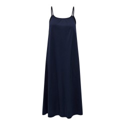 JDY Frida S/L Pocket Kjole Jrs - Sky Captain