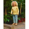 NAME IT Mini Fenise Strik Cardigan - Pineapple Slice