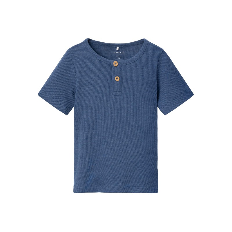 NAME IT MINI Kab T-shirt - Bijou Blue