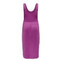 ONLY CARMAKOMA Jeannie Maxi Kjole - Purple Wine
