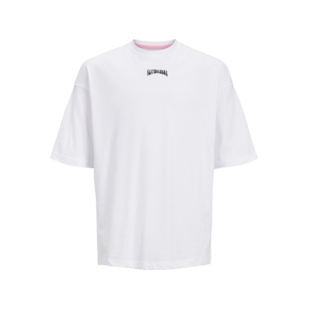 JACK & JONES Joroli Skater Tee Kortærmet Crew Neck Vol Junior - Hvid