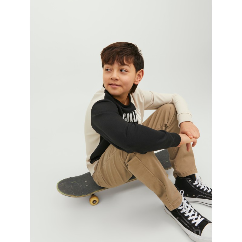 JACK & JONES Joroli Skater Block Sweat Crew Ln Junior - Tap Shoe