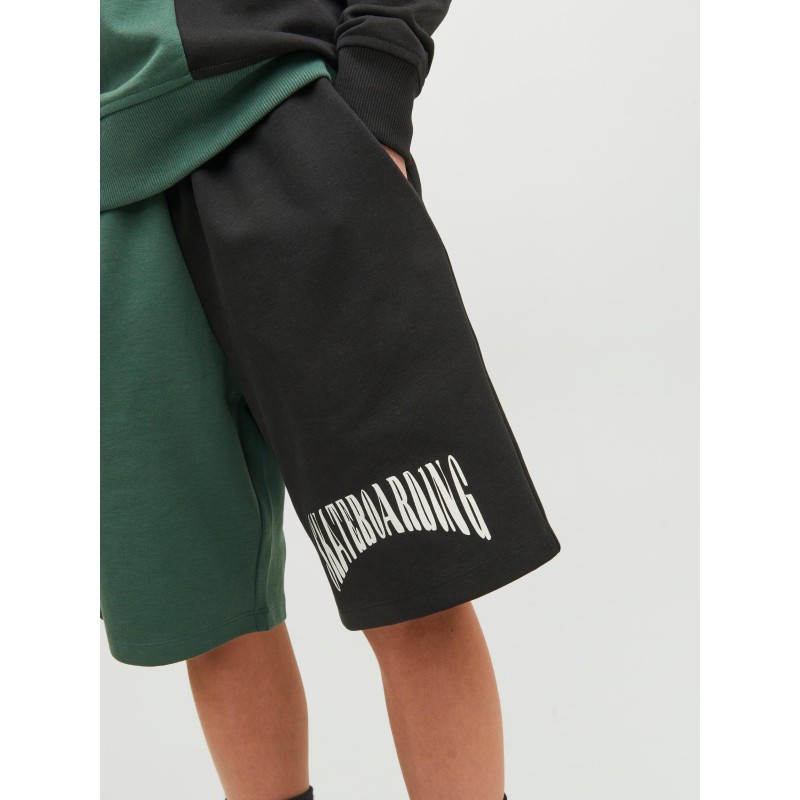 JACK & JONES Junior Skater Sweat Shorts - Trekking Green