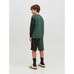 JACK & JONES Junior Skater Sweat Shorts - Trekking Green