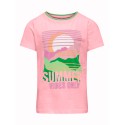 KIDS ONLY Julie Fit S/S Summer Top Jrs - Tickled Pink