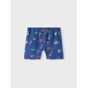 NAME IT Kids Matise Blaze Lange Badeshorts - Surf The Web