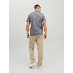 JACK & JONES Blaporter Kortærmet Polo - Perfect Navy