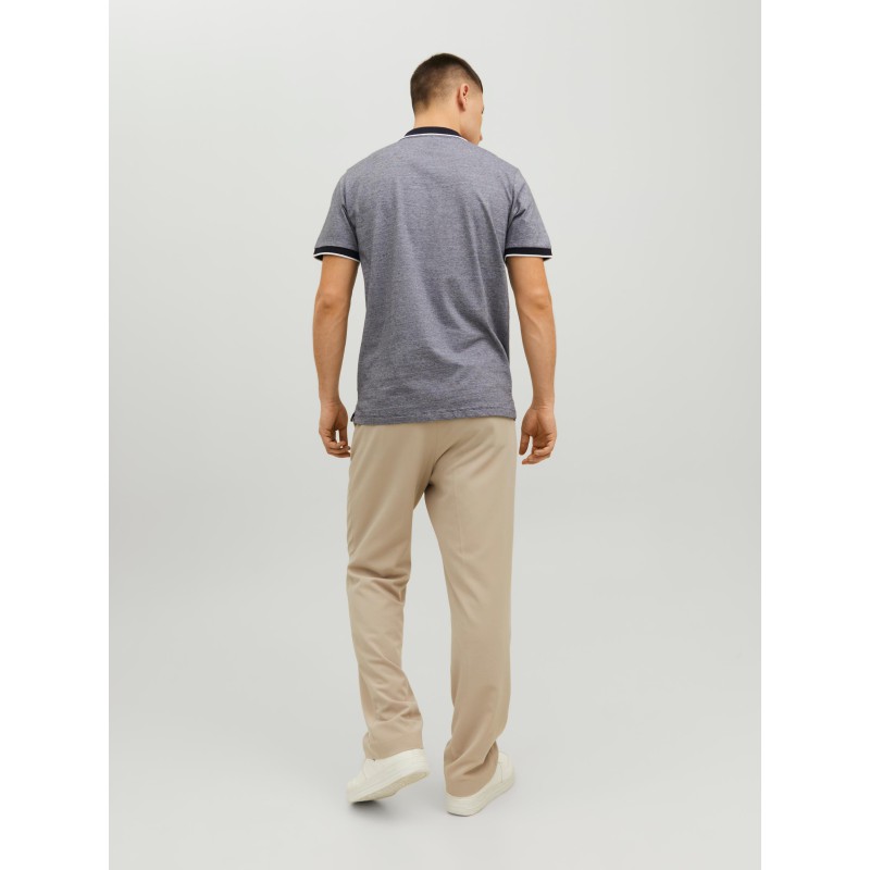 JACK & JONES Blaporter Kortærmet Polo - Perfect Navy