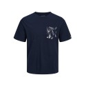 JACK & JONES Junior Crayon Pocket T-shirt - Navy Blazer