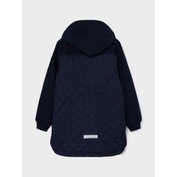 NAME IT Kids Falfa Jakke Quilt - Dark Sapphire