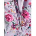 NAME IT Mini Alfa Lang Floral Jakke - Sand Verbena