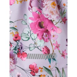 NAME IT Mini Alfa Lang Floral Jakke - Sand Verbena