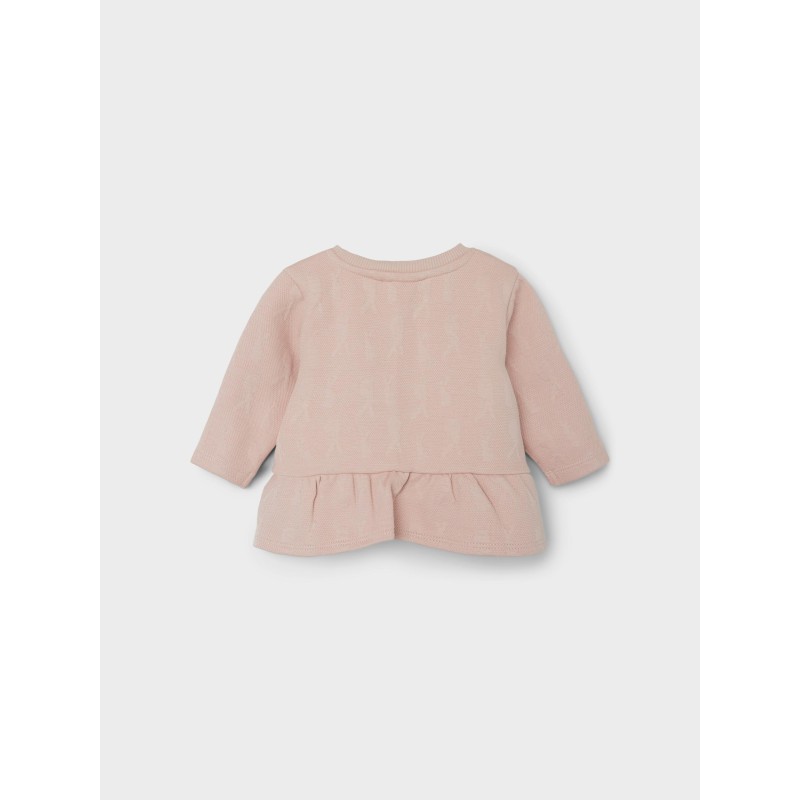 NAME IT Baby Dinny Quilt Cardigan - Rose Smoke