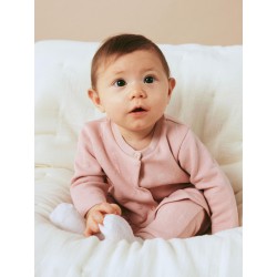NAME IT Baby Dinny Quilt Cardigan - Rose Smoke