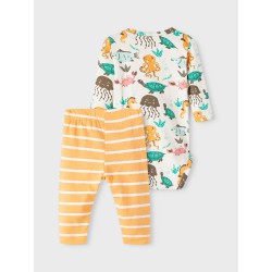 NAME IT Baby Ocean Multipak - Whitecap Gray