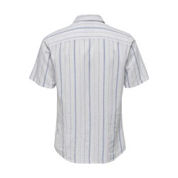 ONLY & SONS Caiden Kortærmet Resort Skjorte - Hvid